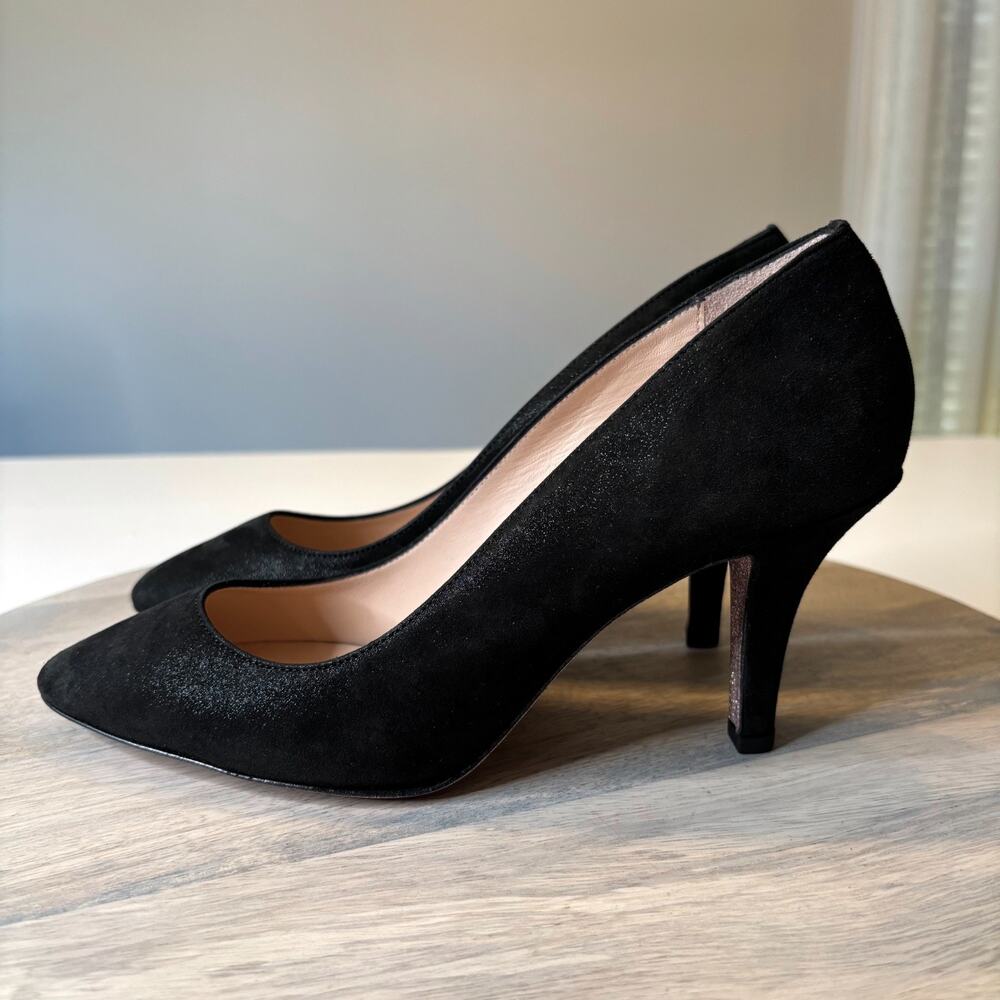 NEW Repetto Diva Clap 75 AD Black Suede Luxury Heels EU Size 39 US Size 9 - Picture 5 of 14